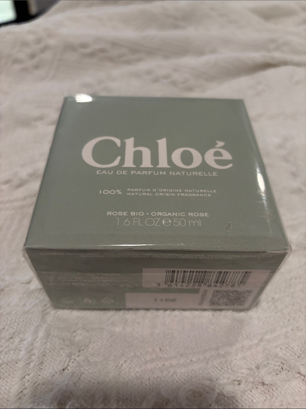 NEW Chloé Eau de Parfum Naturelle Organic Rose, 1.6 oz - Picture 1 of 3